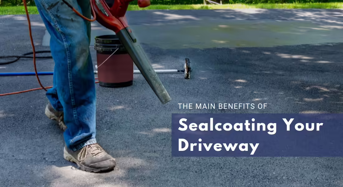sealcoating your driveway